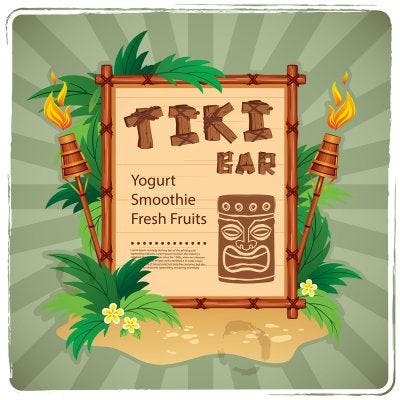 Tiki Bar Sign